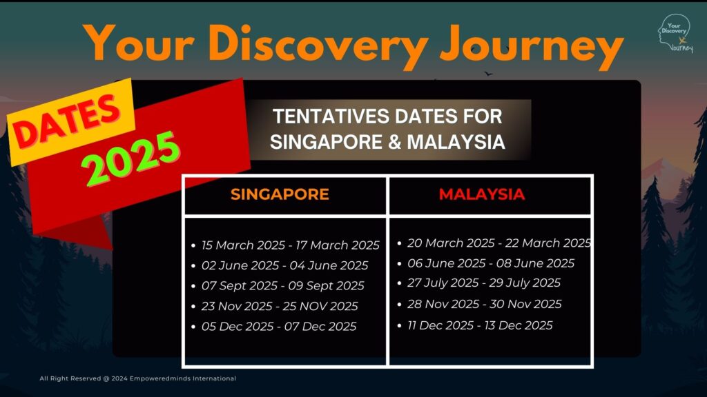 yourdiscoveryjourney®YOUTH EDITION SCHEDULE